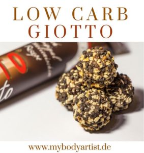 Low Carb Giotto Proteinballs - glutenfrei und ohne Zucker. Das Rezept findest Du auf www.mybodyartist.de!